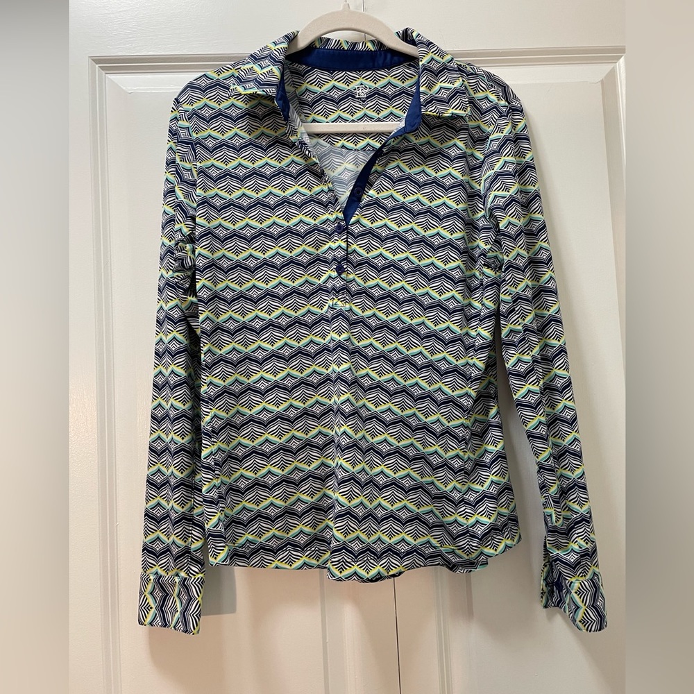 EP UV 50, women’s medium. Moisture Wicking, Long-sleeve Sport Polo, golf